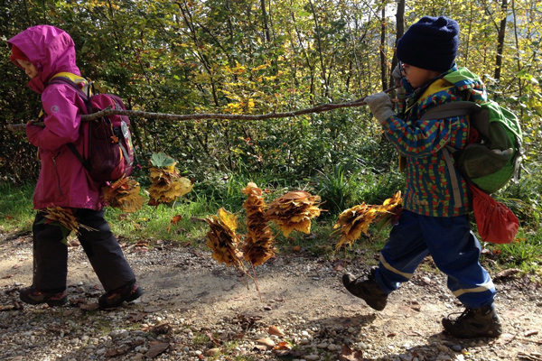 Eveil à la forêt pour les tout petits